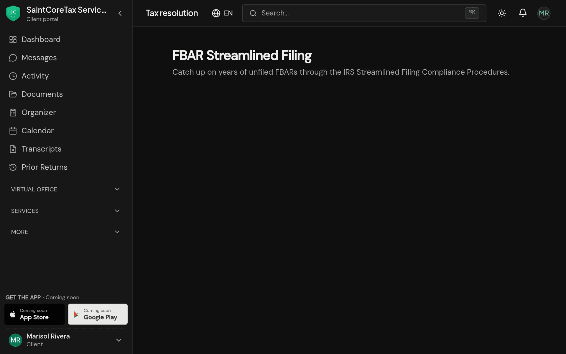 Catch up on years of unfiled FBARs